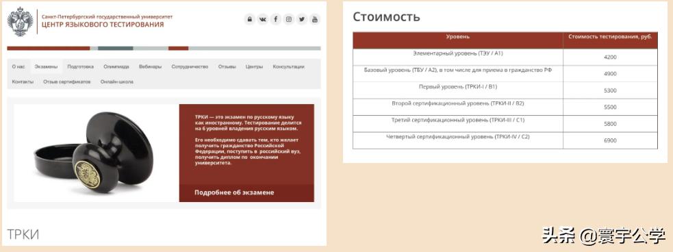 俄罗斯留学语言考试,俄罗斯留学考试有哪些