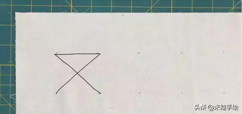 如何制作交叉条纹图案衣服,菱形格针织衣