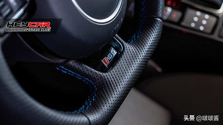 奥迪rs6方向盘,奥迪rs6赛道模式按键改装