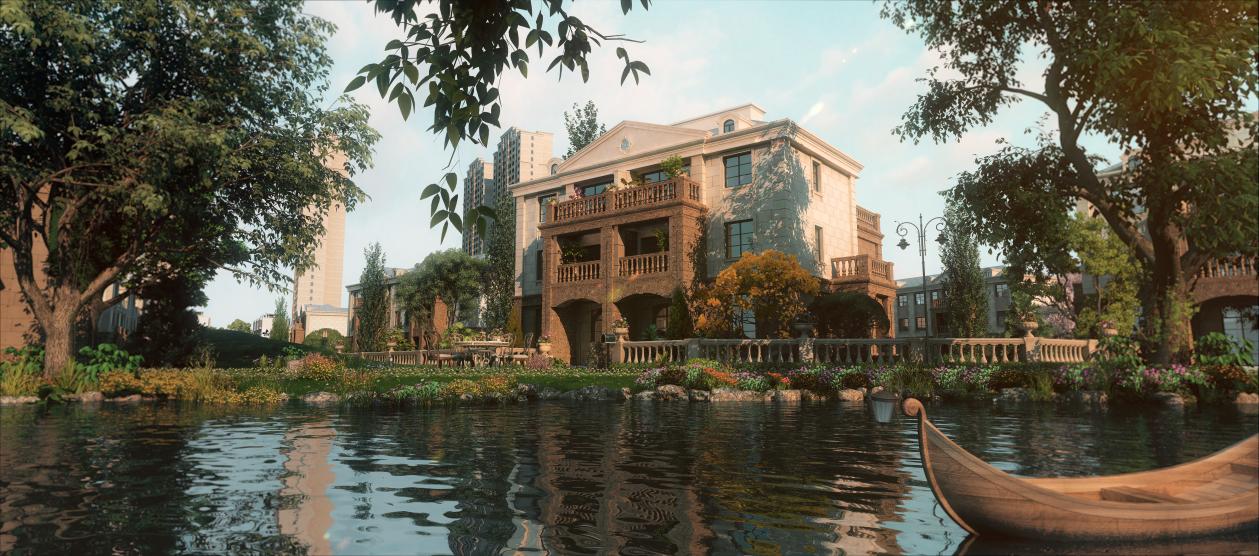 一生一墅只为一宅,一生一墅合院图片