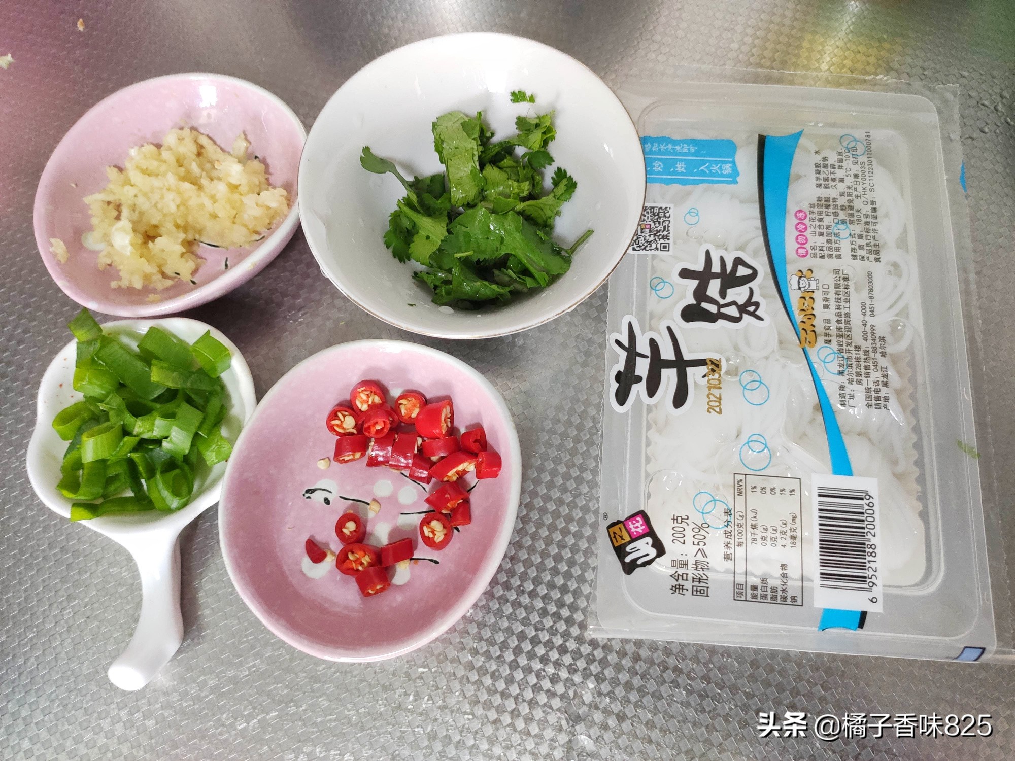 魔芋丝凉拌减肥,魔芋丝减脂餐即食好吃