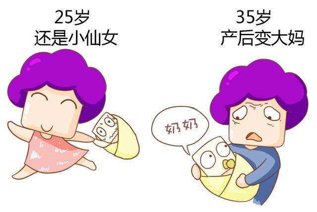 25岁和35岁生孩子的差别,25岁和35岁生孩子区别
