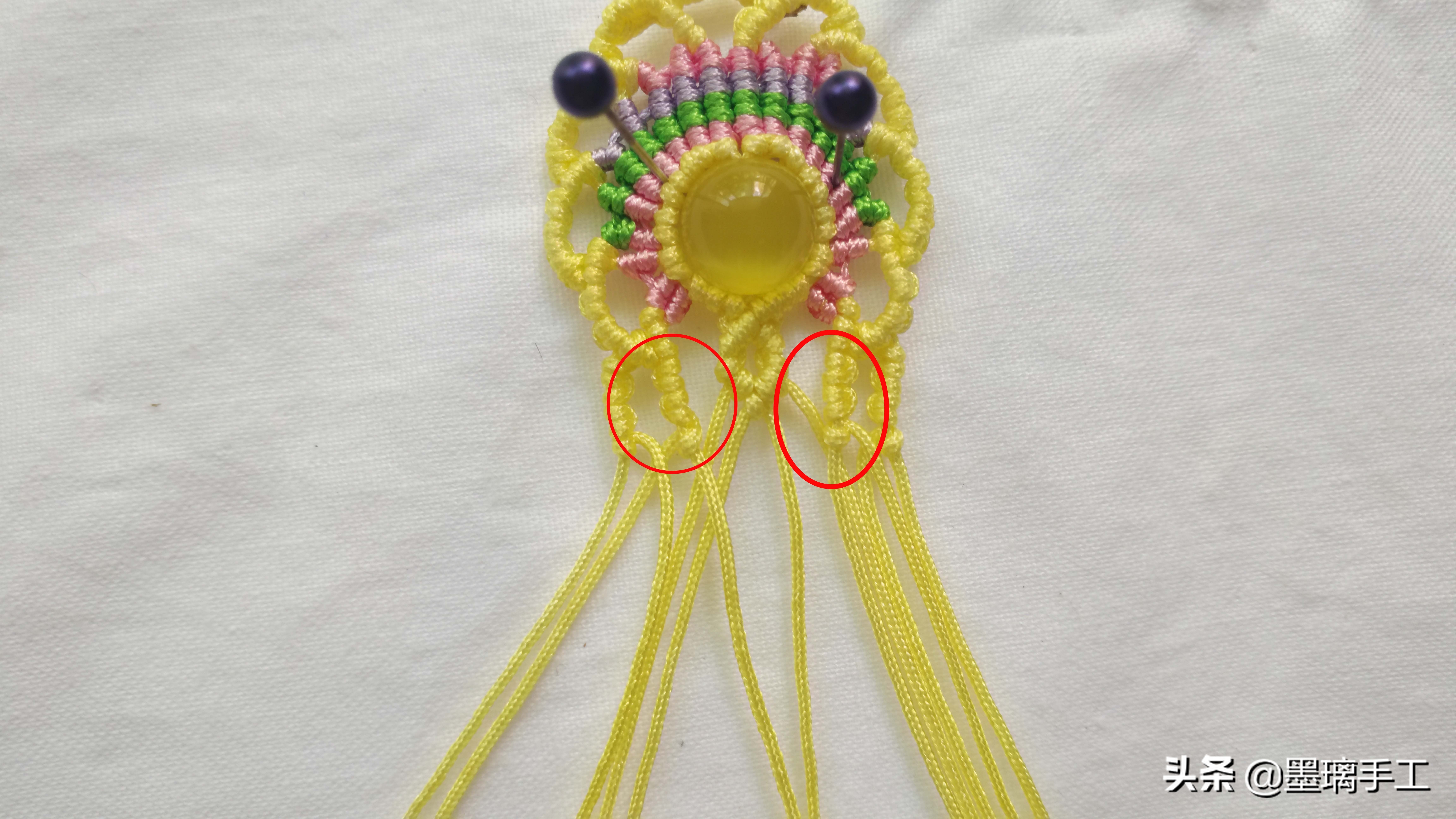 复古耳环编绳教程,简单北欧风手工编绳