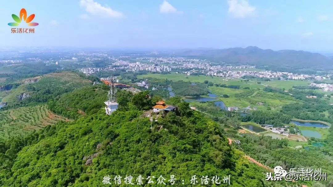 这里被称为化州之镇山，高空航拍气势非凡，历代地师推崇备至