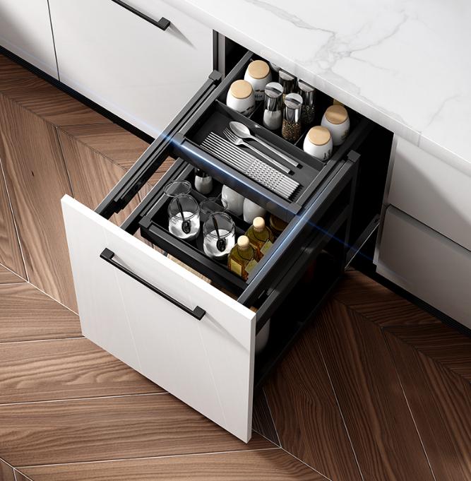 品质极简橱柜,高颜值橱柜五金品牌推荐