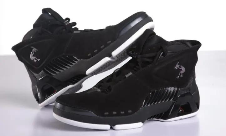 奥尼尔shaq系列篮球鞋白底黑皮面,奥尼尔自创shaq球鞋