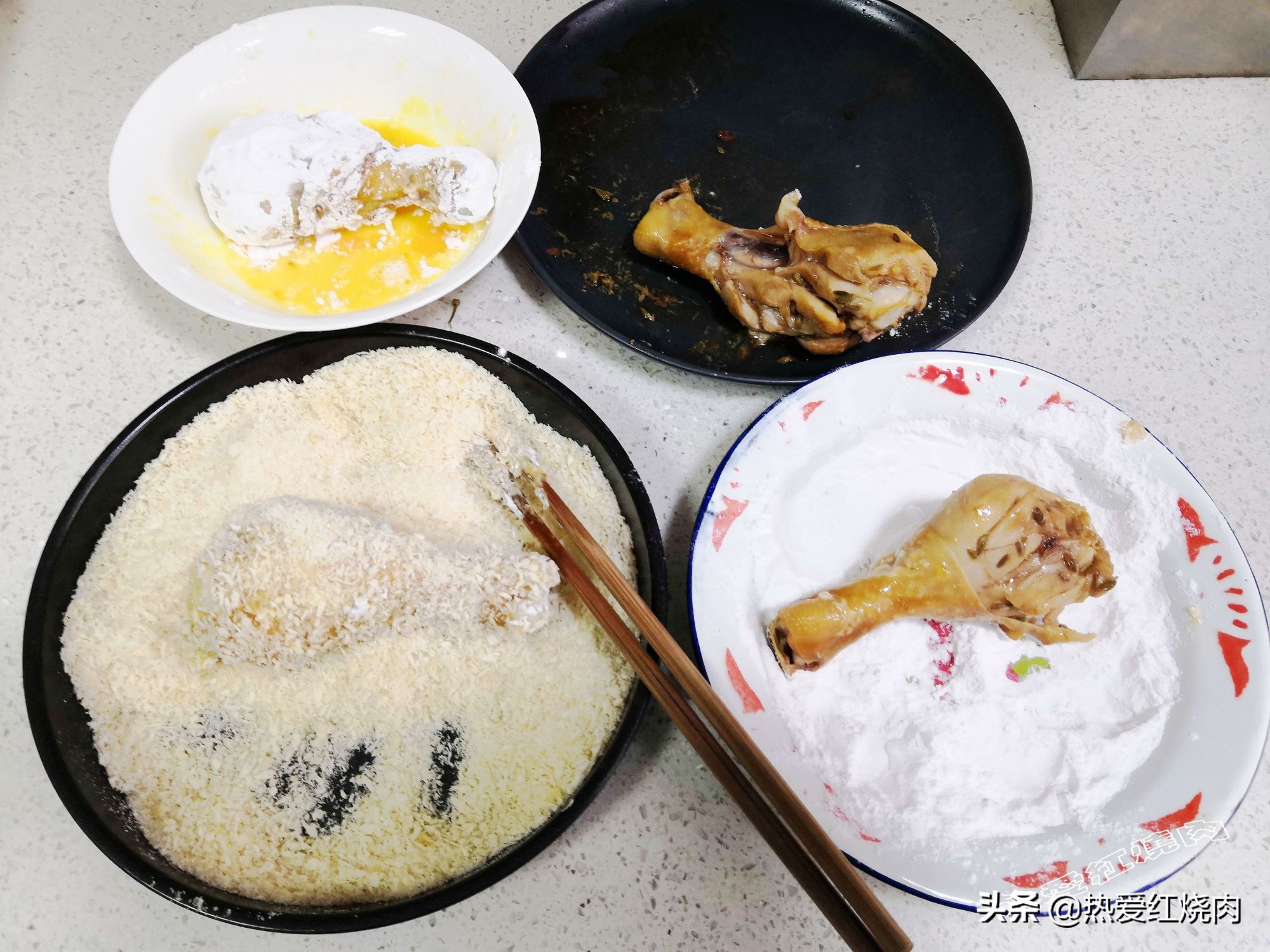 炸鸡腿如何炸得又脆又酥,炸鸡腿是我的最爱