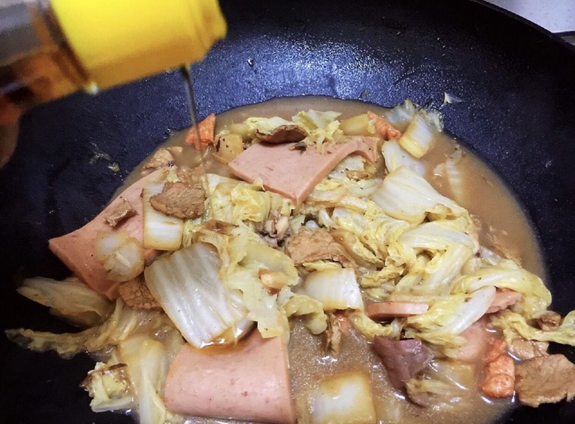 炖白菜怎么去除甜味,炖白菜如何去掉白菜味