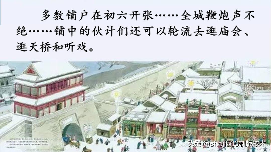 六下语文课堂作业北京的春节讲解,部编语文六年级下册北京的春节