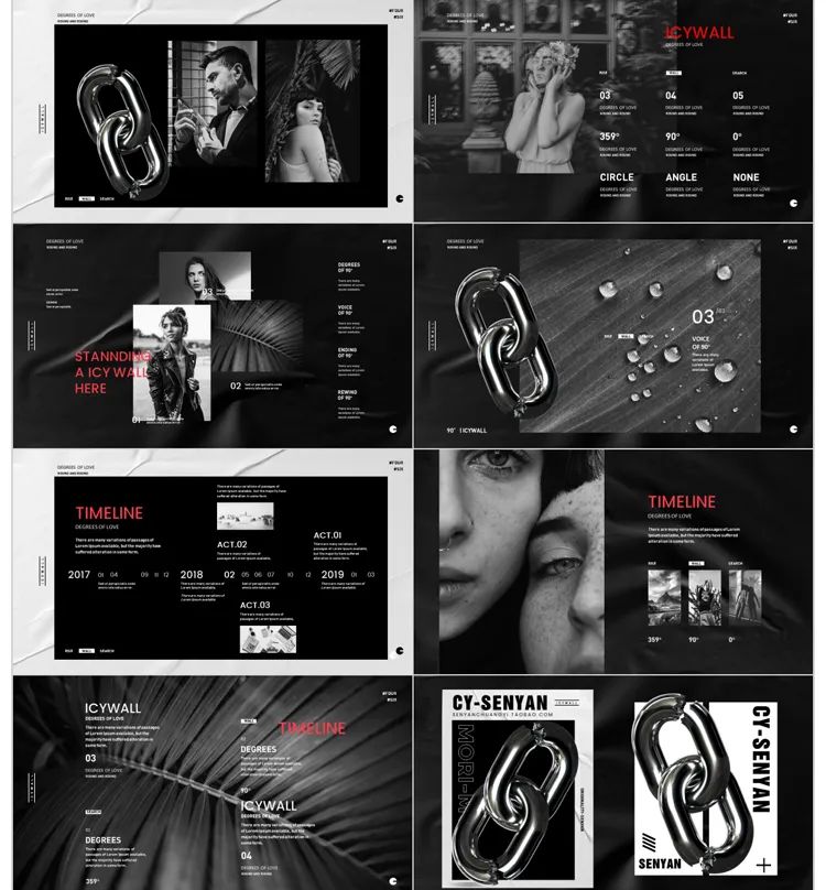 400套精简室内设计ppt,高大上的ppt设计图