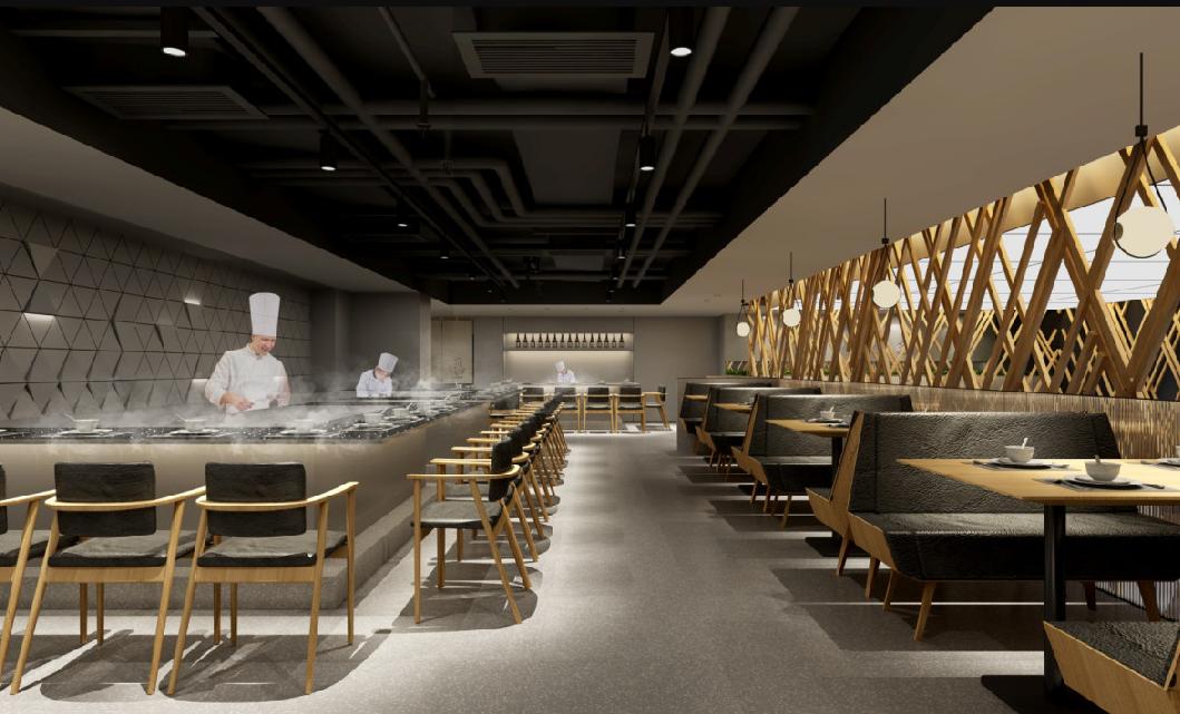 设计案例极简侘寂风,设计案例分享新中式极简