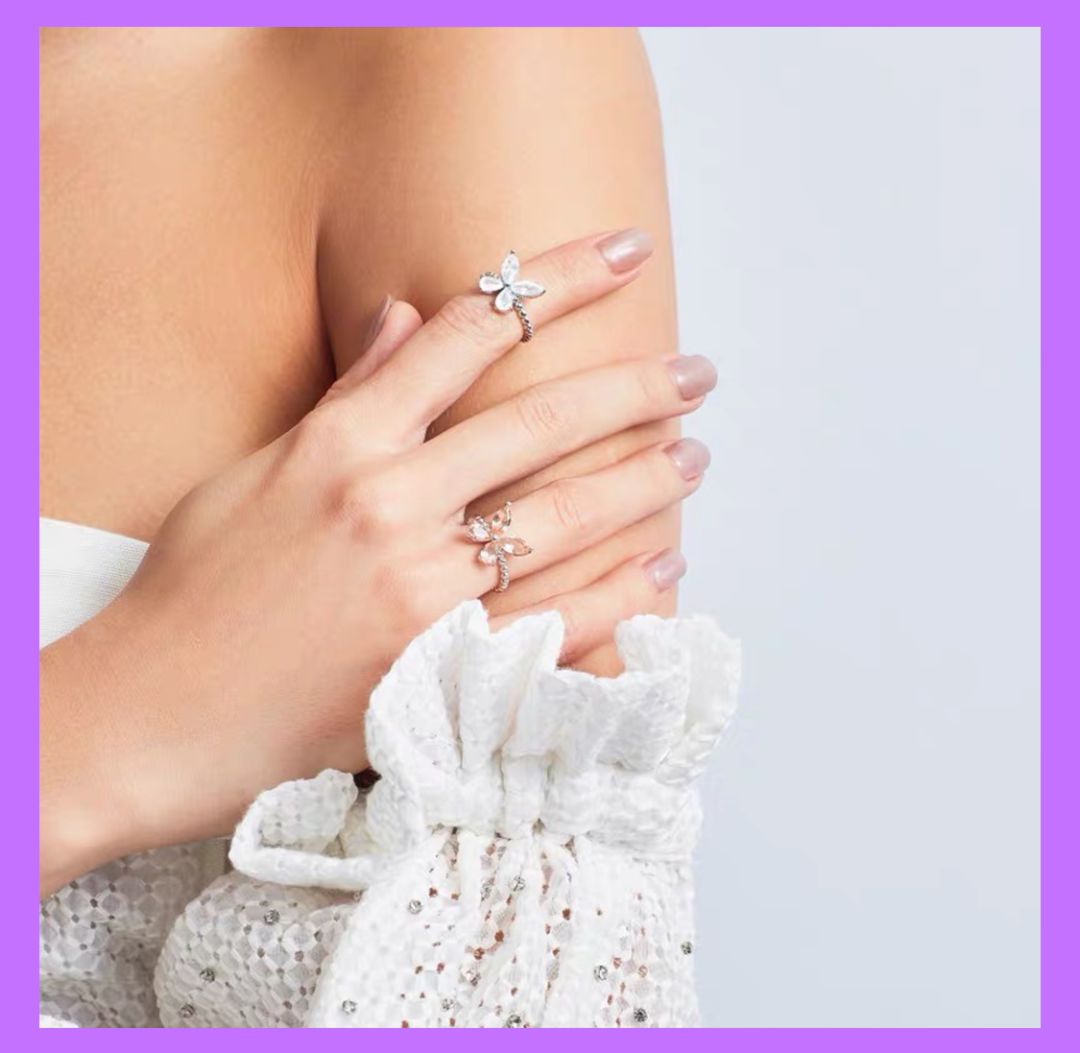 童年饰品金蝴蝶,童年土味发饰效果图