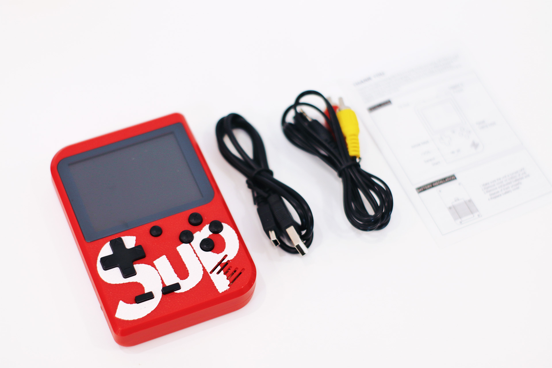 来波童年回忆杀｜某多多的山寨掌上红白机开箱