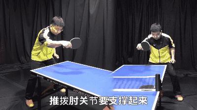 反手拨球是指横拨还是推拨,初学反手拨球身体站直