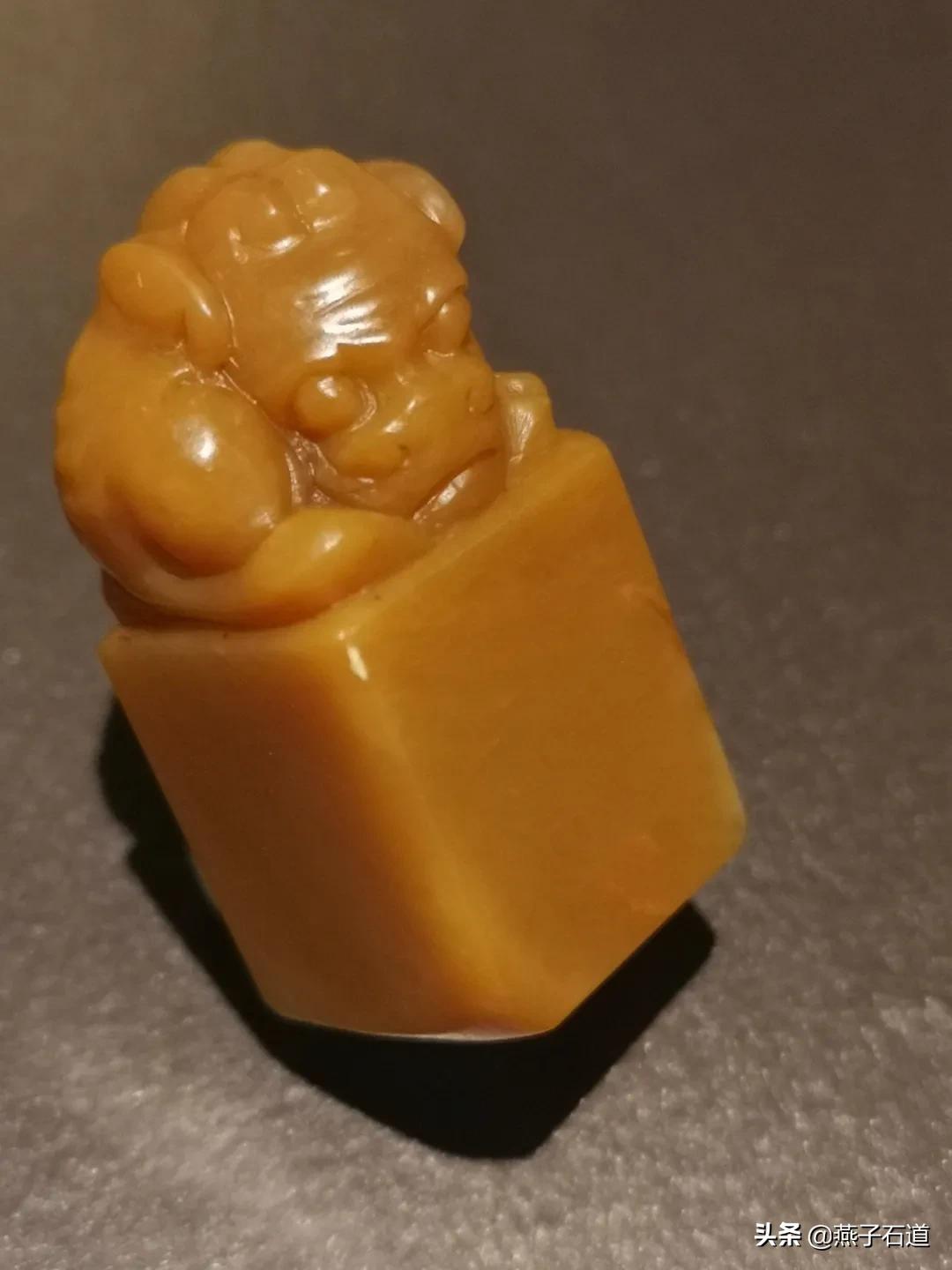 田黄捡漏,捡漏清代田黄印章