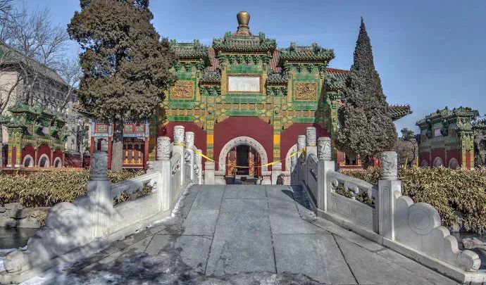 北京国子监琉璃牌楼,北京历史上的琉璃牌楼