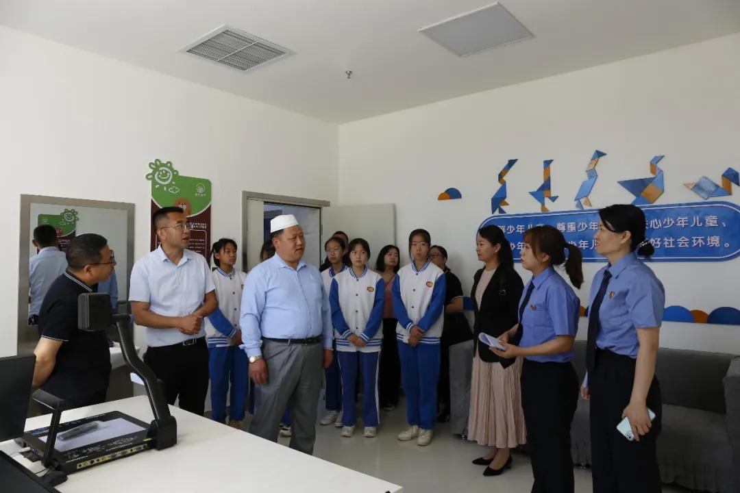 延安市人民检察院“检爱同行共护未来”检察开放日之关爱中心体验篇