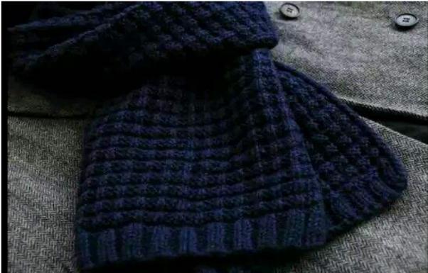 宝宝围巾一般织多少长度,宝宝围巾几何图案