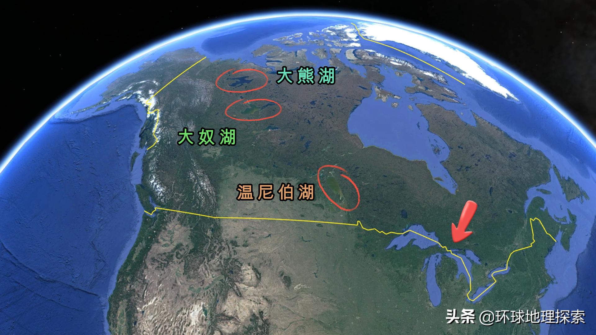 印度和加拿大英联邦国家,加拿大国家分布图