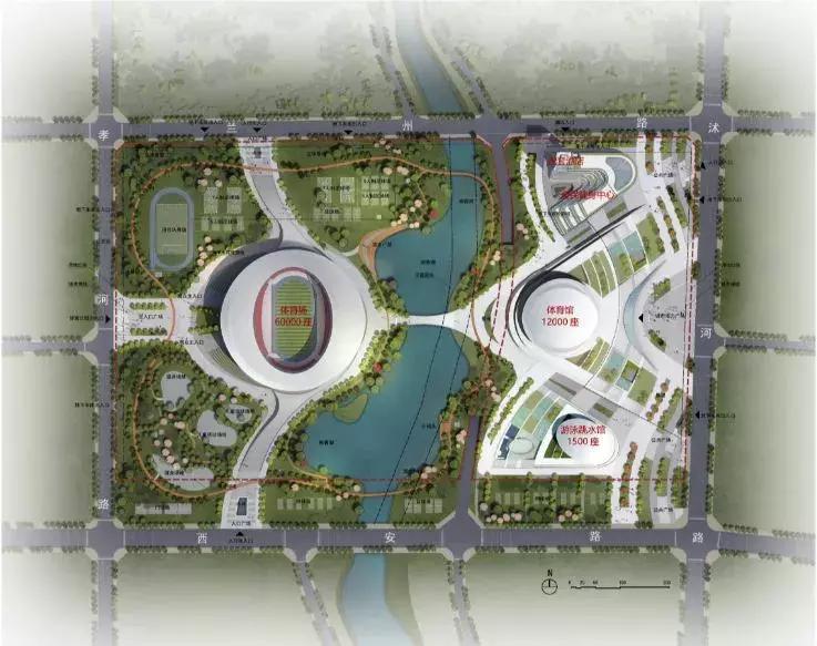 临沂现代城体育中心规划,临沂新建体育馆在哪里