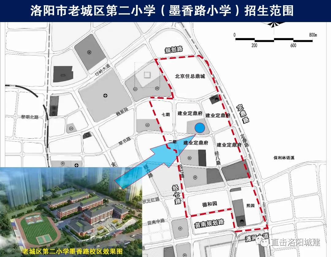 洛阳老城二小招生,洛阳老城实验小学划分