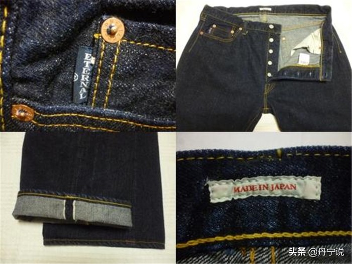 日本冈山Eternal品牌，15周年纪念款牛仔裤养4年7洗