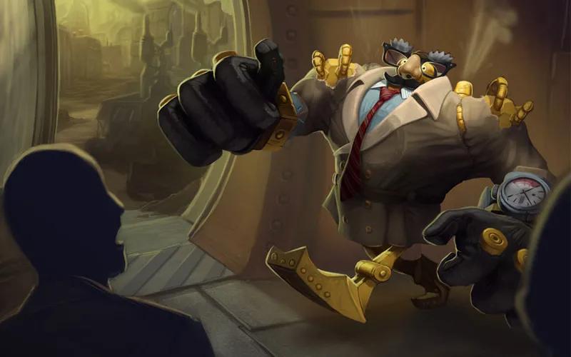 英雄传记视频,英雄联盟蒸汽机器人布里茨