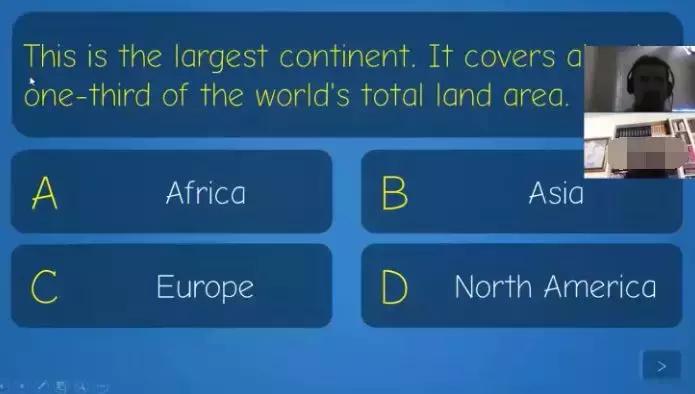 英伦云小学地理课程《Continents》了解地球上的陆地