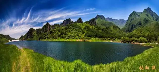 绿色和政春深夏浅风光好山美花浓待君来