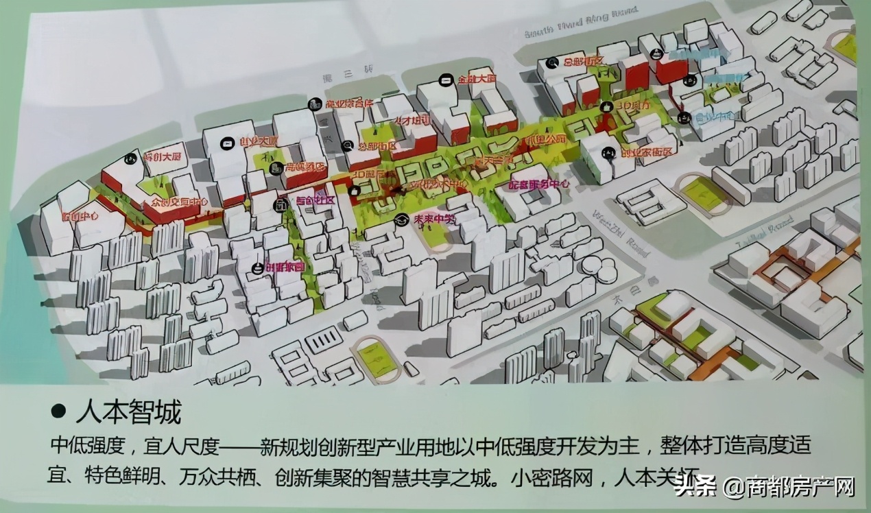 管城片区区位价值划分,管城区核心板块