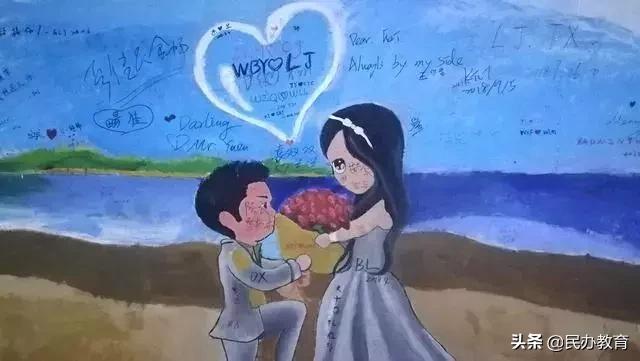 成长家园绘画,厦大芙蓉餐厅涂鸦墙