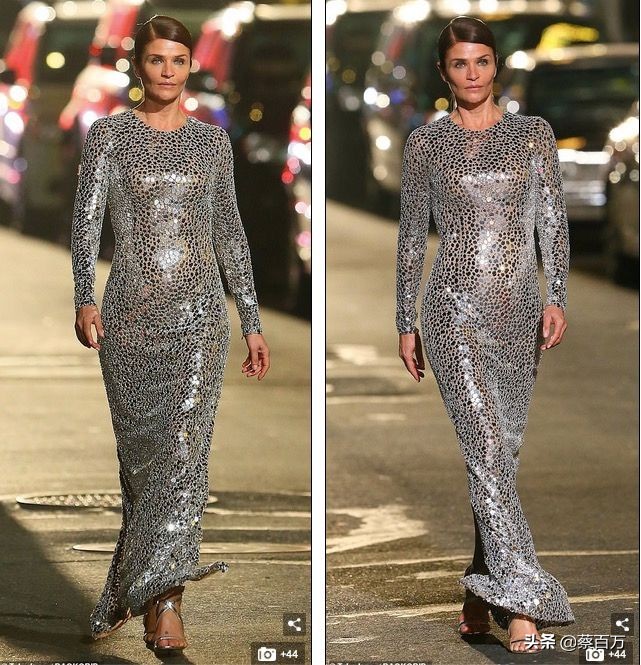 贝拉哈迪德伊莲娜走秀,伊莲娜贝拉三人走秀