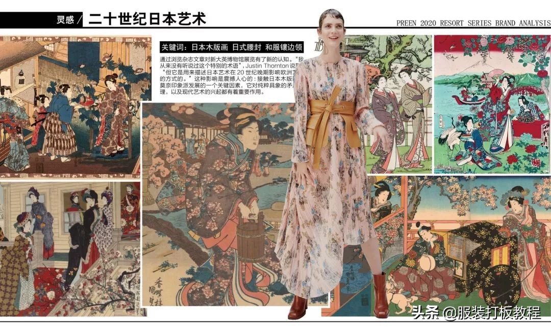 服装设计纹样款式图,服装设计潮流穿搭流行趋势