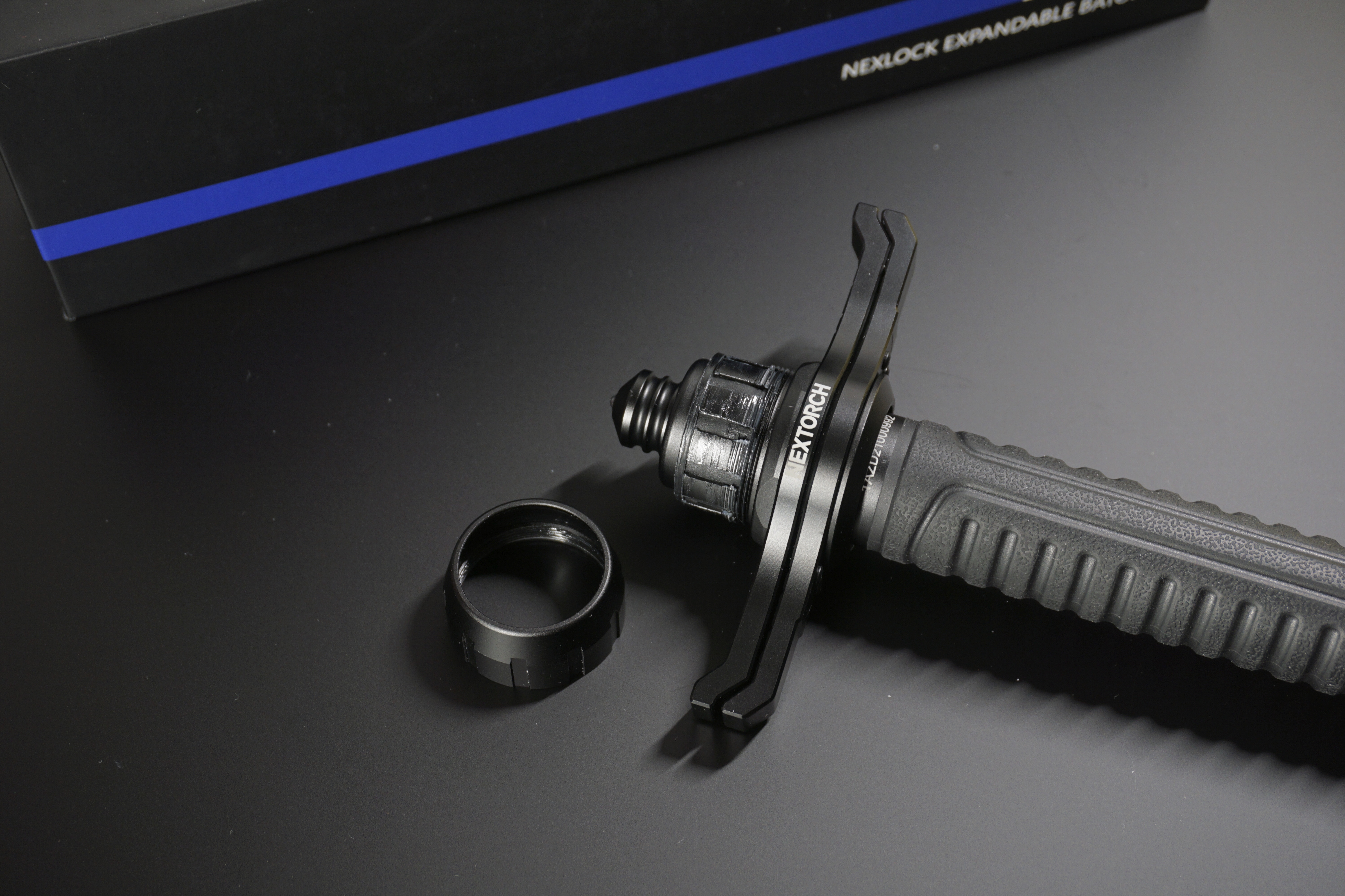 纳丽德nex格挡机械甩棍,nex纳丽德甩棍评测