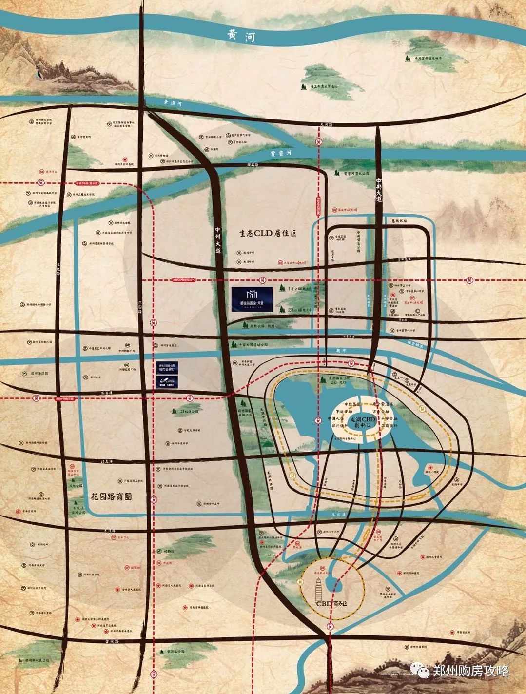 郑州碧桂园国控天澜附近规划,郑州金水区碧桂园天麓分析