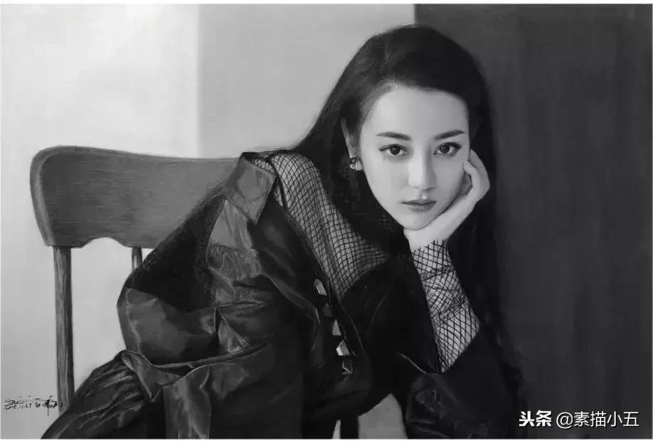 画皮画骨难画魂，他将素描肖像表现到极致，这些明星眼神看醉了