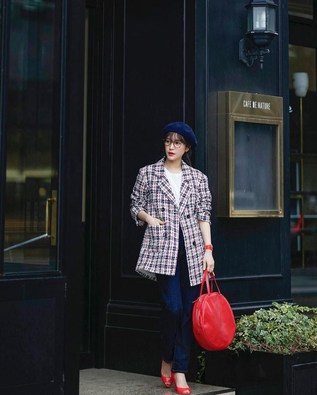 日本博主的法式穿搭居然这么美,日本最有品位的穿搭博主