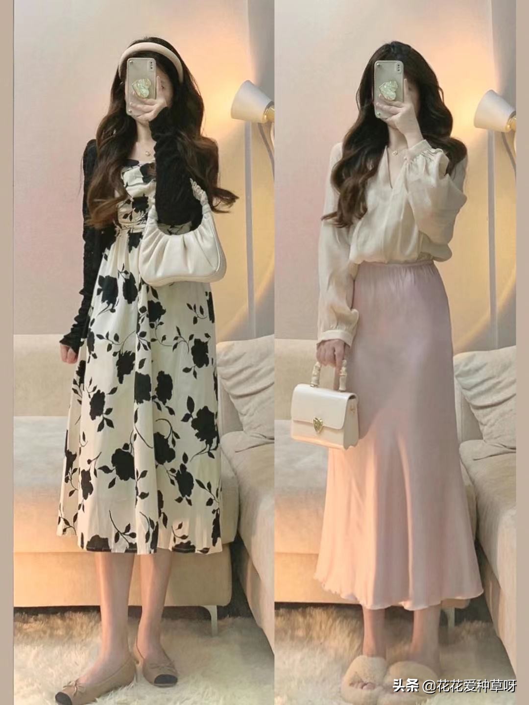 极致温柔的气质早秋穿搭