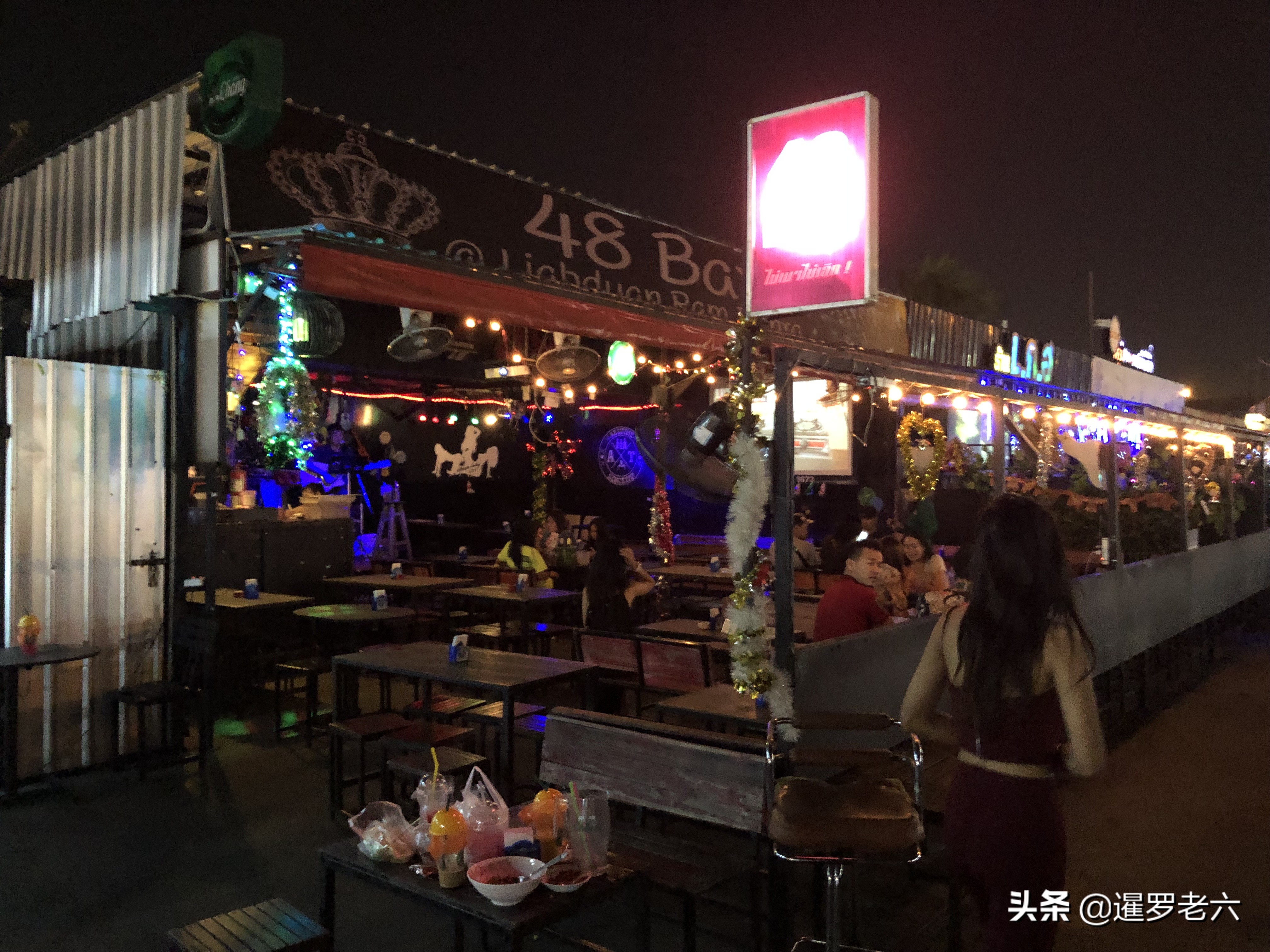 曼谷人气火爆的夜市,泰国曼谷joddfairs网红夜市