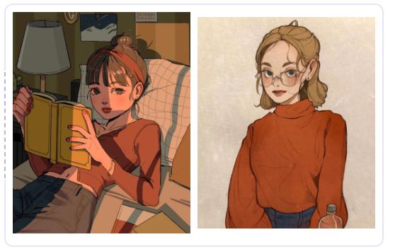 创意爱心插画素材,插画大全100张