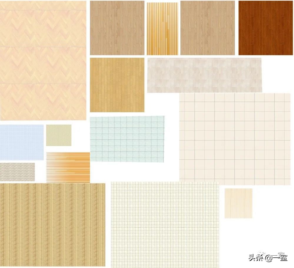 彩平素材100个,彩屏素材模板