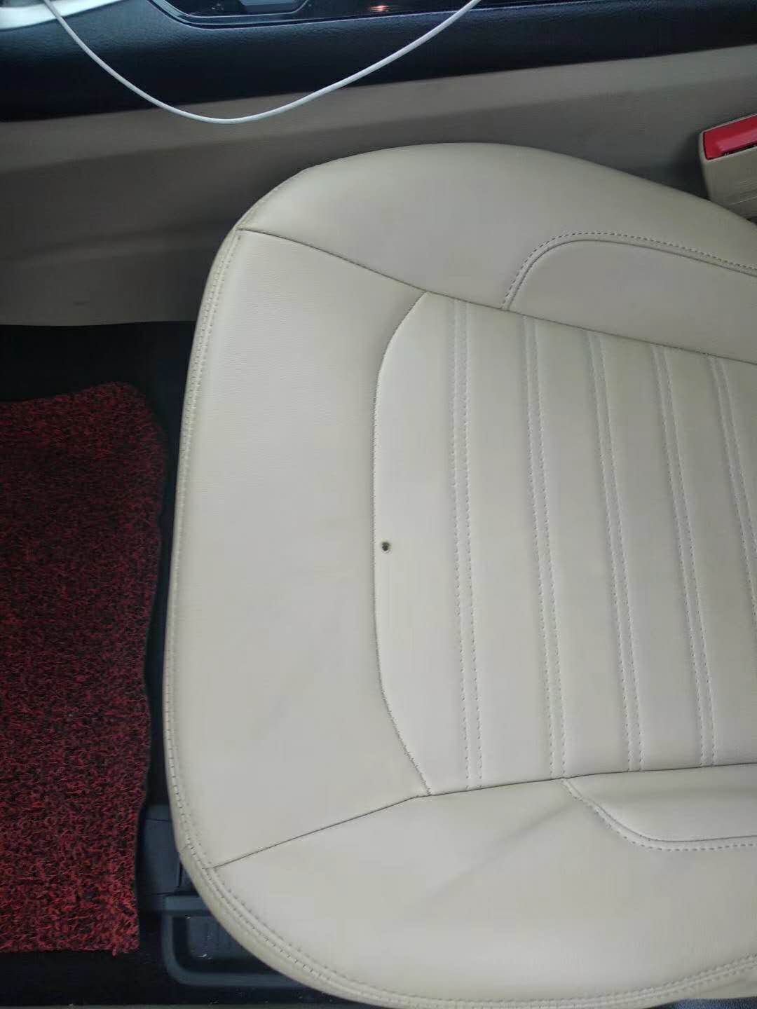 卡罗拉真皮座椅被烟烫坏了,理想真皮座椅被烟烫坏了怎么修复