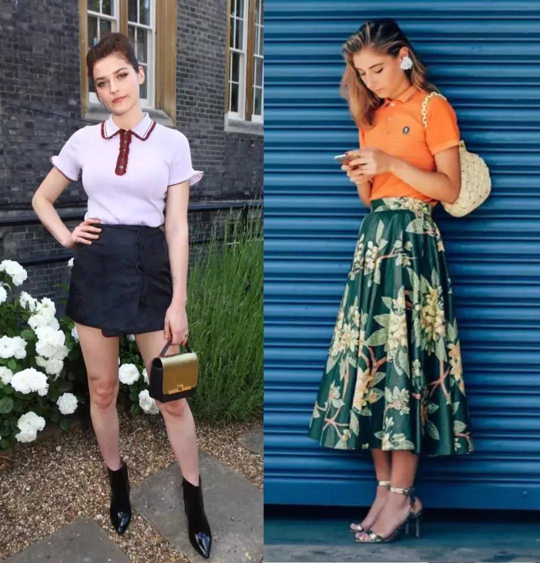 休闲t恤polo衫时髦减龄,新款polo衫清凉透气舒适经典百搭