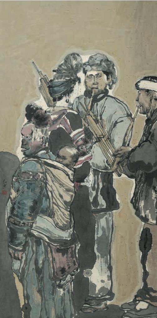 中国画名家作品邀请展作品集,中国画名家作品邀请展