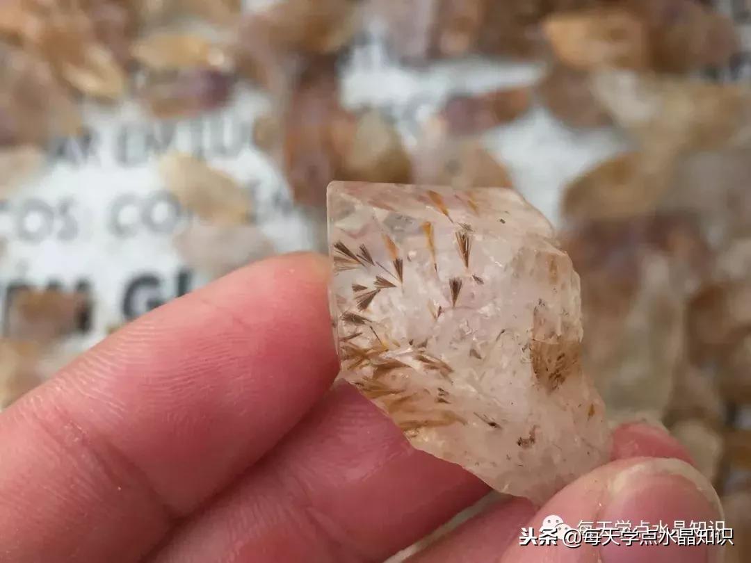 天蒙蒙亮赶个早市看一看天然水晶毛料市场