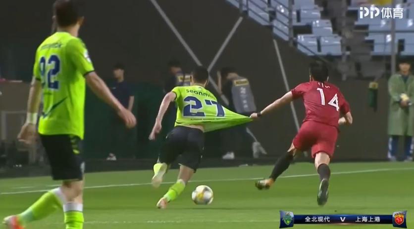 亚冠韩国打架,亚冠全北对上港现场直播