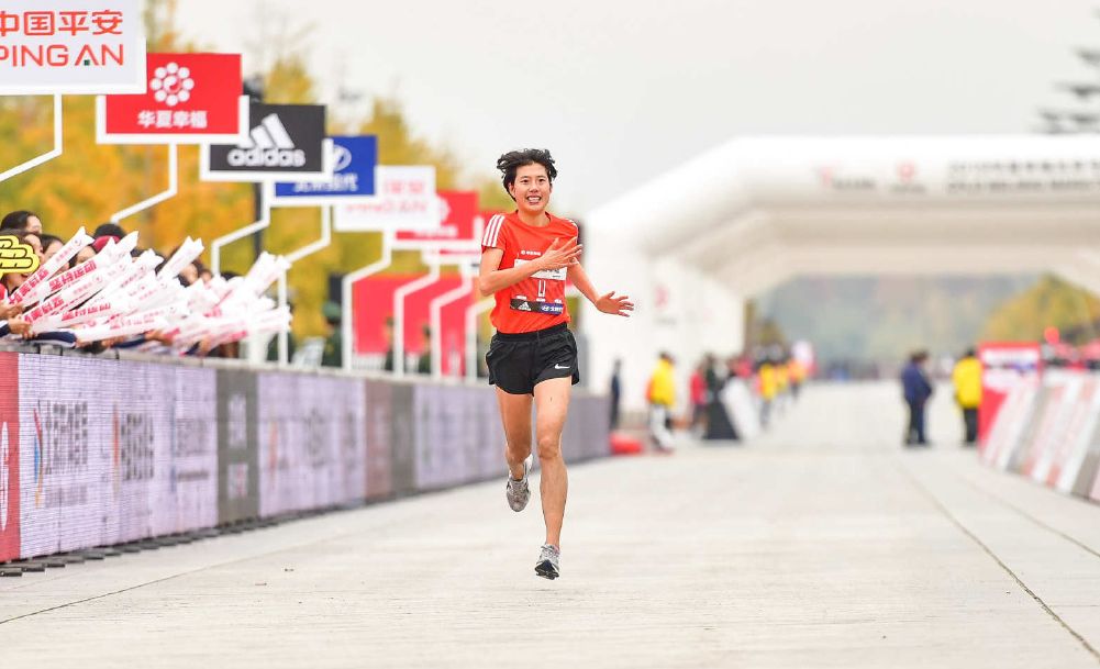 北马十大女神,杭马最美跑者