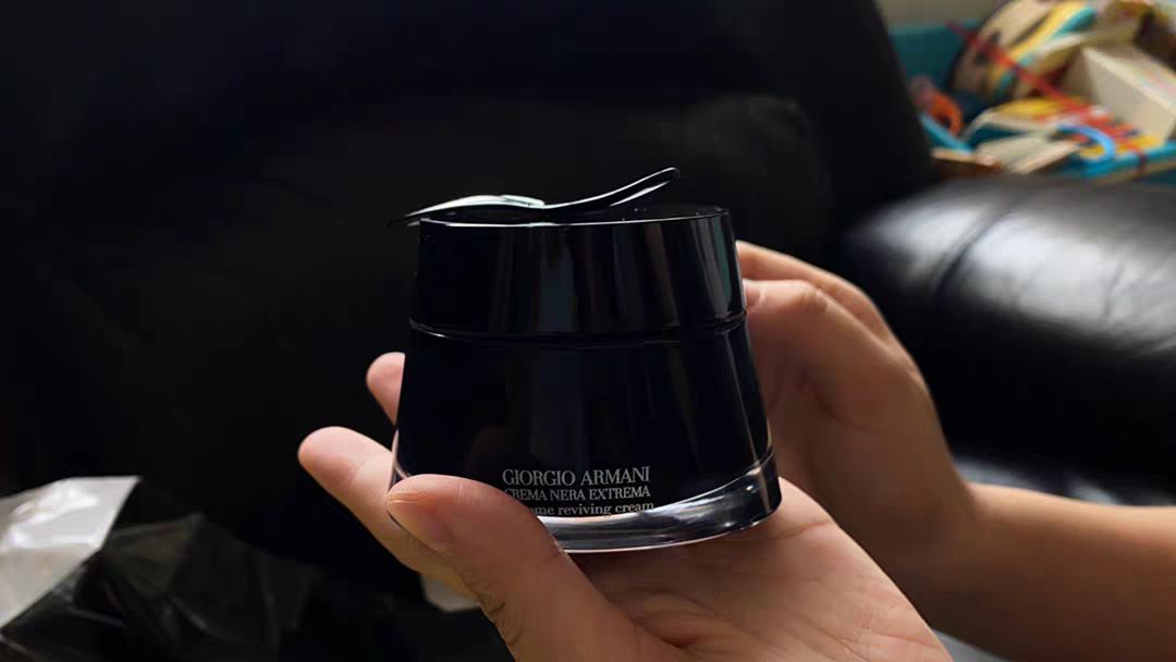 赫莲娜黑绷带vs阿玛尼黑曜石面霜,阿玛尼黑钥匙赫莲娜黑绷带小样