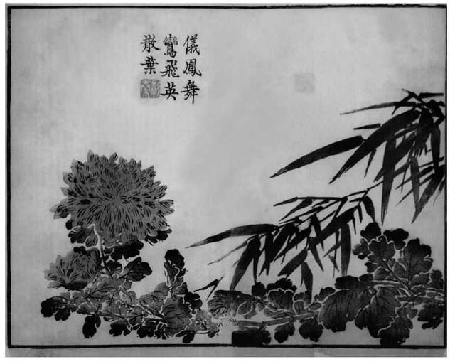 菊花写意画法100幅,简单的写意菊花画法