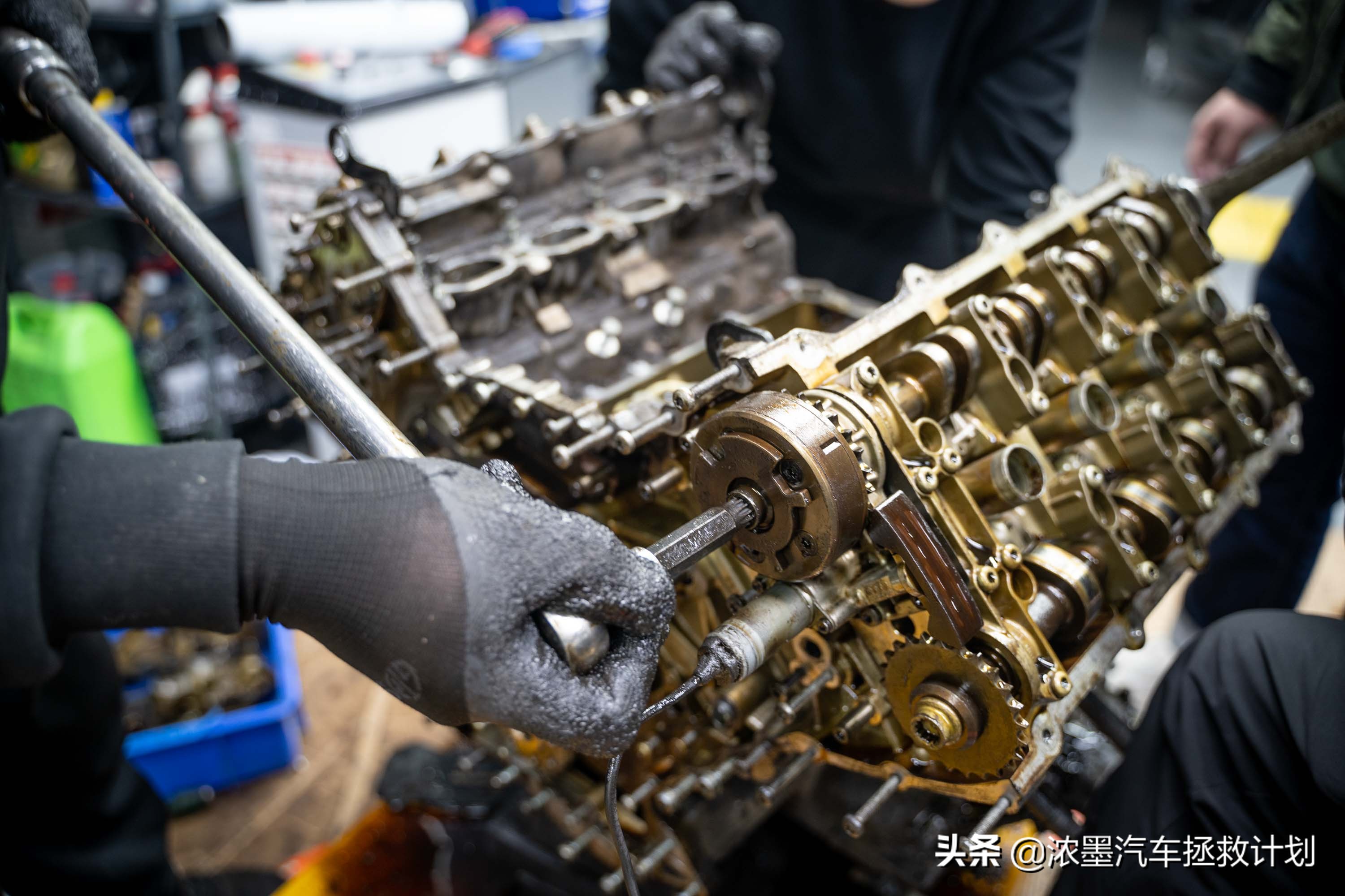 奥迪a6发动机大修全过程,翻新奥迪a6大修发动机